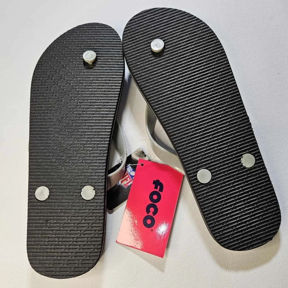 Indianapolis Colts NFL Mens Flip‎ Flops Medium FOCO Officially Licensed Product